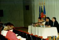 Seminário sobre Educação, com a presença do vereador Rui Pereira acompanhado pelos técnicos da Câmara Municipal de Sintra Dr. Cardim Ribeiro, Dr. Mário Figueiredo e João Rodil.