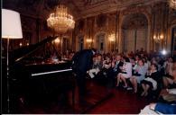 Concerto com Fazil Say, durante o festival de música de Sintra, na sala de música do Palácio Nacional de Queluz.