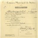 Registo de velocípede de marca L.R.S., com o nº 6188, em nome de Albino Domingos Cristovão, morador em Cabrela.