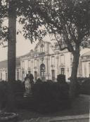 Fachada no Palácio Nacional de Queluz.