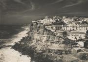 Vista parcial das Azenhas do Mar antes da construção da piscina oceânica.