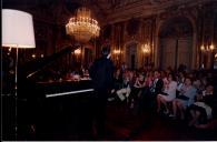 Concerto com Fazil Say, durante o festival de música de Sintra, na sala de música do Palácio Nacional de Queluz.