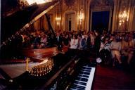 Concerto com Vag Papian e Maxim Vengerov, durante o festival de música de Sintra, na sala de música do Palácio Nacional de Queluz.