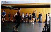 Ensaios para a peça Tulsa Ballett nas Noites de Bailado, EUA, no Centro Cultural Olga Cadaval, durante o Festival de Música de Sintra.