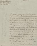 Ofício do Presidente da Comissão da Irmandade do Santíssimo Sacramento da freguesia de S. João das Lampas, António Duarte, ao Administrador do Concelho de Sintra, solicitando o envio da aprovação afim de poder administrar a referida Irmandade.