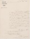 Ofício do Comissário da Divisão Policial de Lisboa, J. António Maria de Noronha, ao Administrador do Concelho de Sintra, enviando cópia do "termo de declaração" em que foi deponente Manuel Tavares.