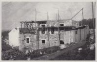 Construção da casa do escritor Francisco Costa.