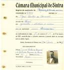 Registo de matricula de carroceiro de 2 ou mais animais em nome de João leitão da Conceição, morador em Fação, com o nº de inscrição 2213.