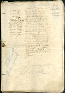 Maço de documentos com que se fez o testamento de Afonso Dique e respetiva certidão.