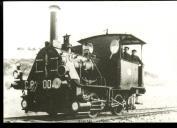 Locomotiva a vapor Fabricada em 1890 pela firma Socièté John Cockerill (Inglaterra)  