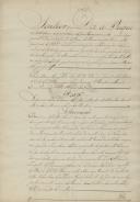 Carta da Duquesa de Lafões relativa à tomada de posse das lezirias do falecido Marquês de Marialva.